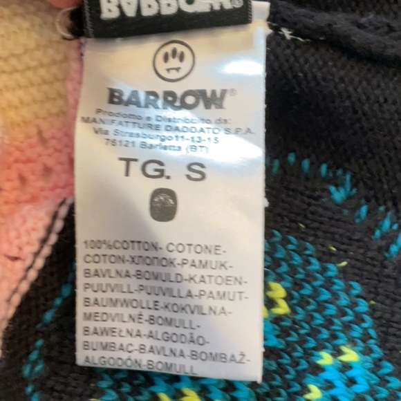 BARROW Official logo-jacquard knitted skirt Size Small - Picture 5 of 7